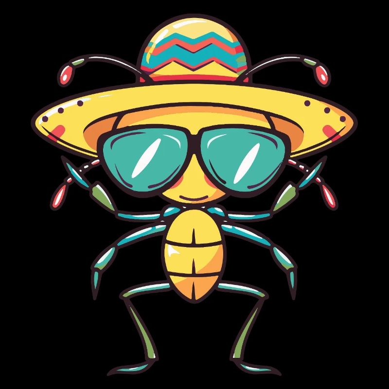 Ant Funny Sombrero