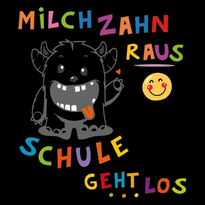Schule Einschulung Monster