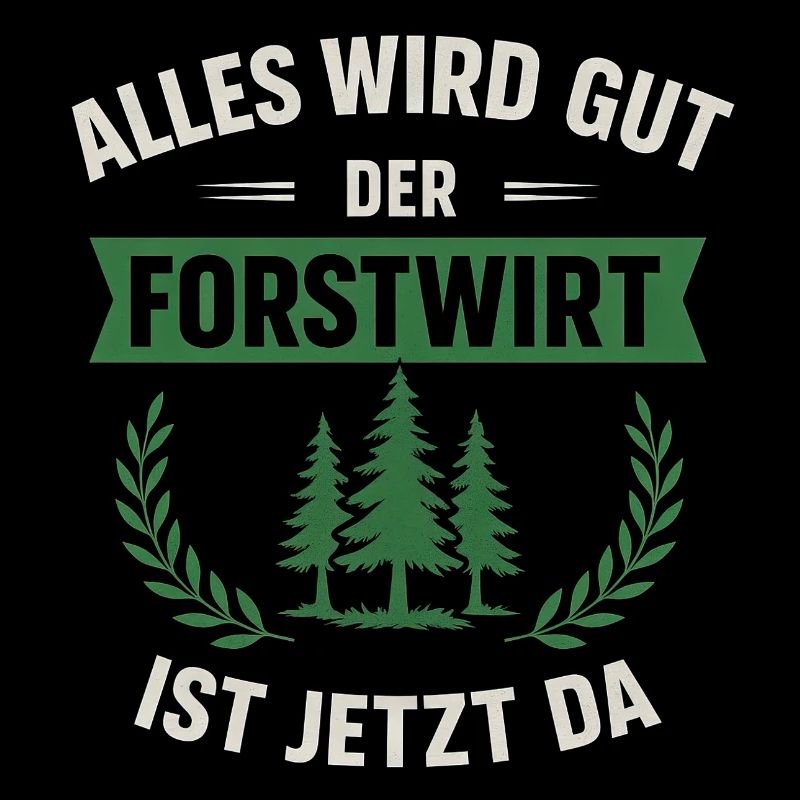 Lustiger Forstwirt Spruch