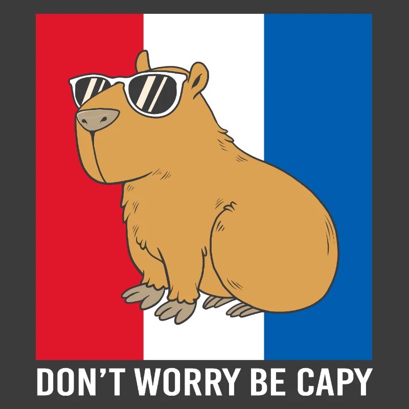 Dont Worry Be Cappy Capybara