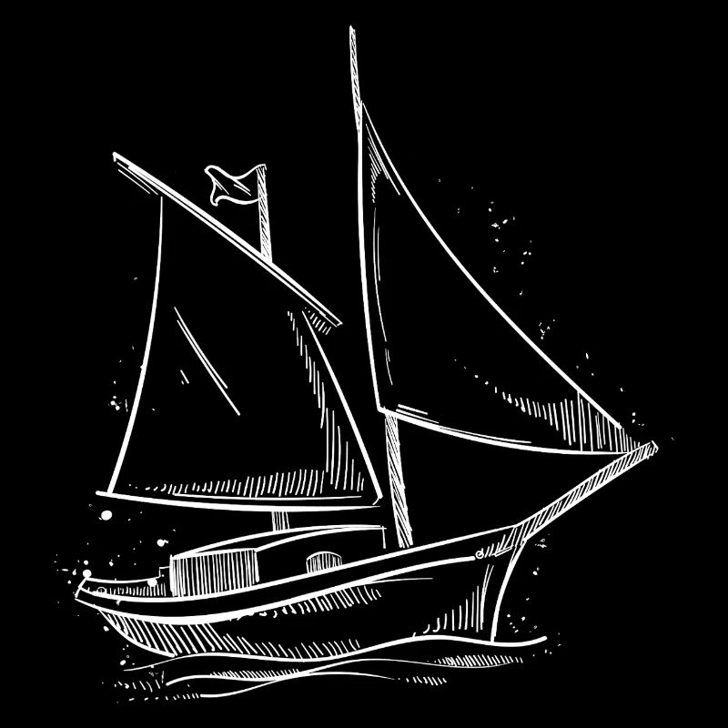Sailing Adventures in the Silhouette: Elegant Sailors