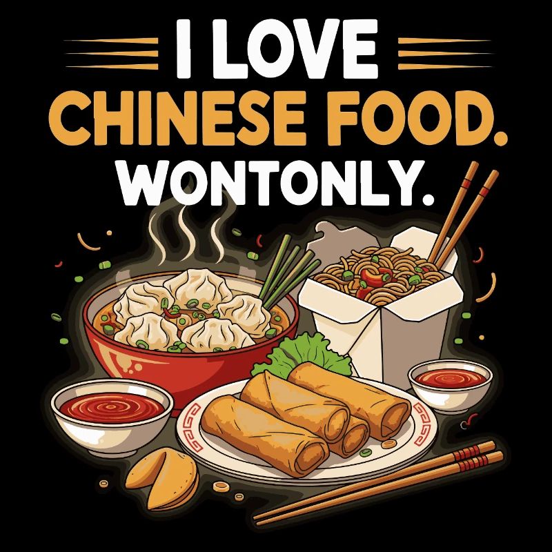 Chinesisches Food-Lover's Delight-Design