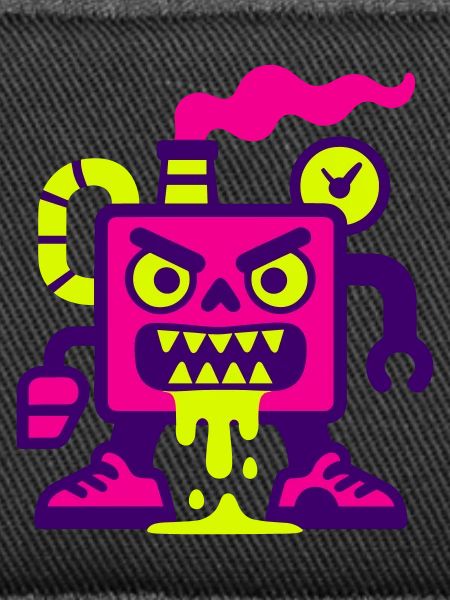 Pop Art Monster Machine