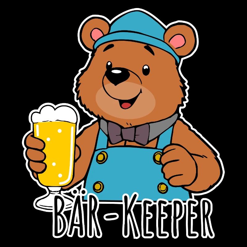 Der Bär-Keeper hat ein kühles Bier für dich!