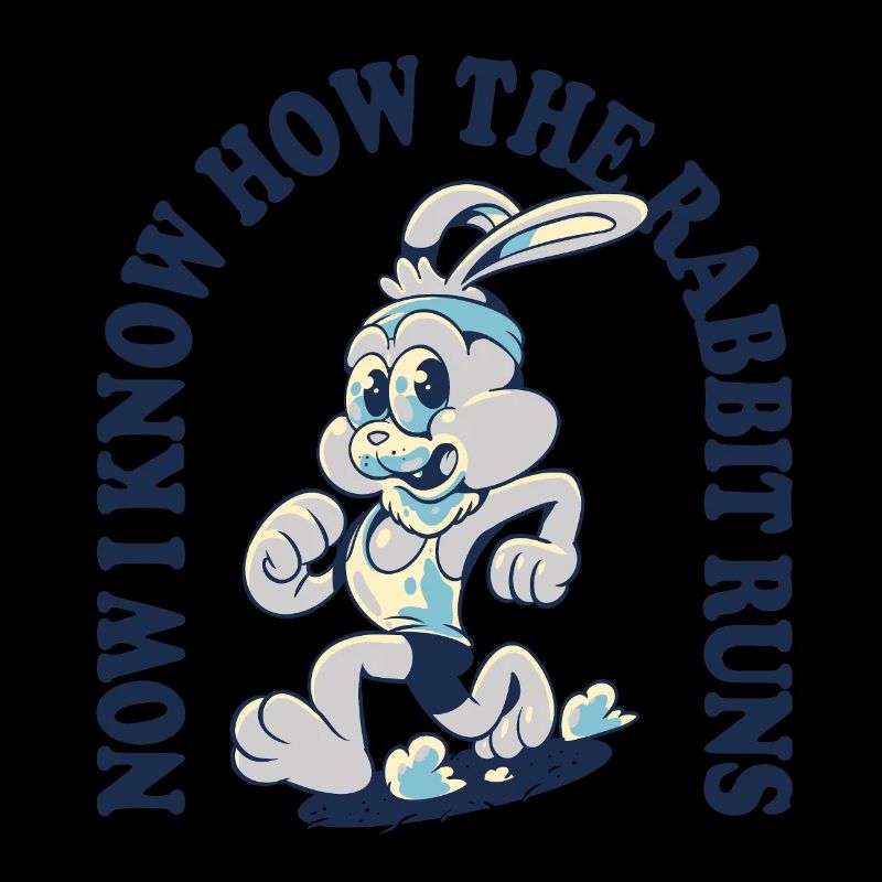 Now I Know How the Rabbit Runs – Denglisch Spruch