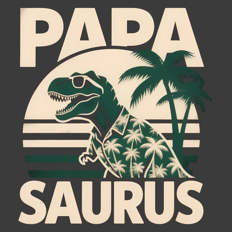 Papa Saurus Rex Dinosaur Father's Day Gift