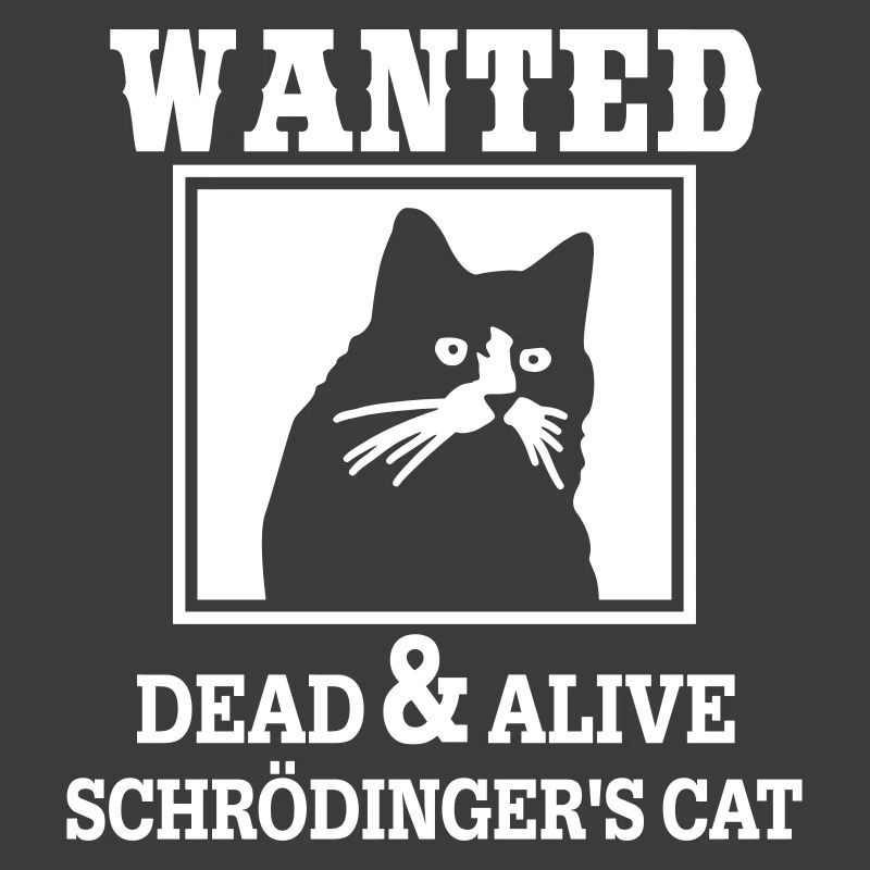 Le chat de Schrödinger recherché, la physique quantique ringarde