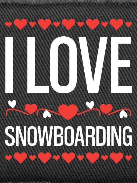 I Love Snowboarding