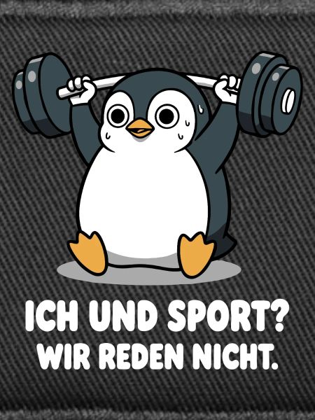 Penguin Weightlifting Saying