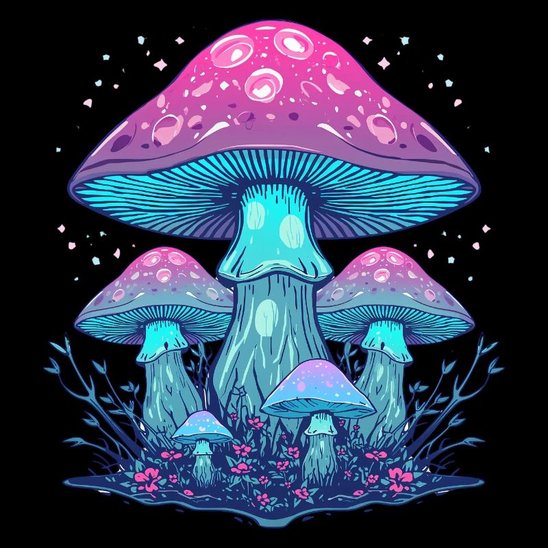 Ätherische Neonpilze