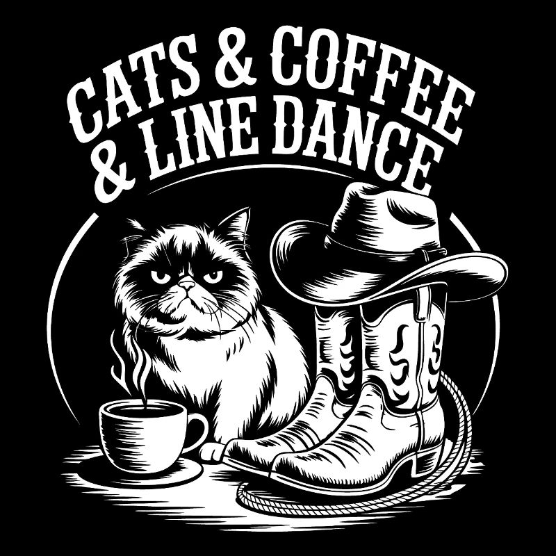 Cats Coffee Line Dance