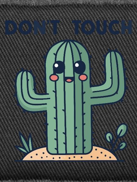 Cute Cactus: No Touch