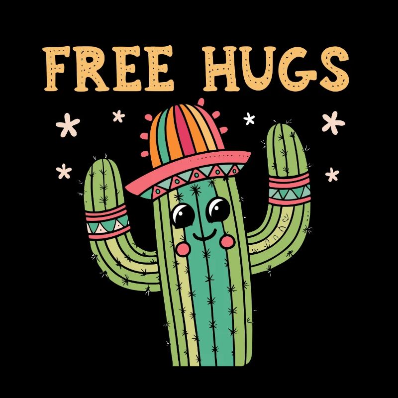 Cactus Joyeux Câlins Gratuits