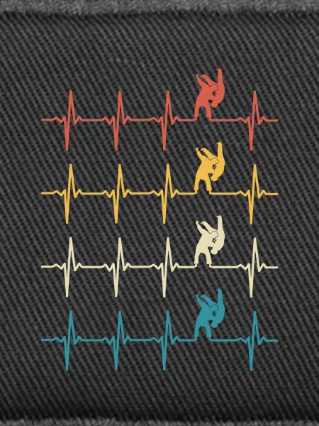Judo Retro Heartbeat Judo