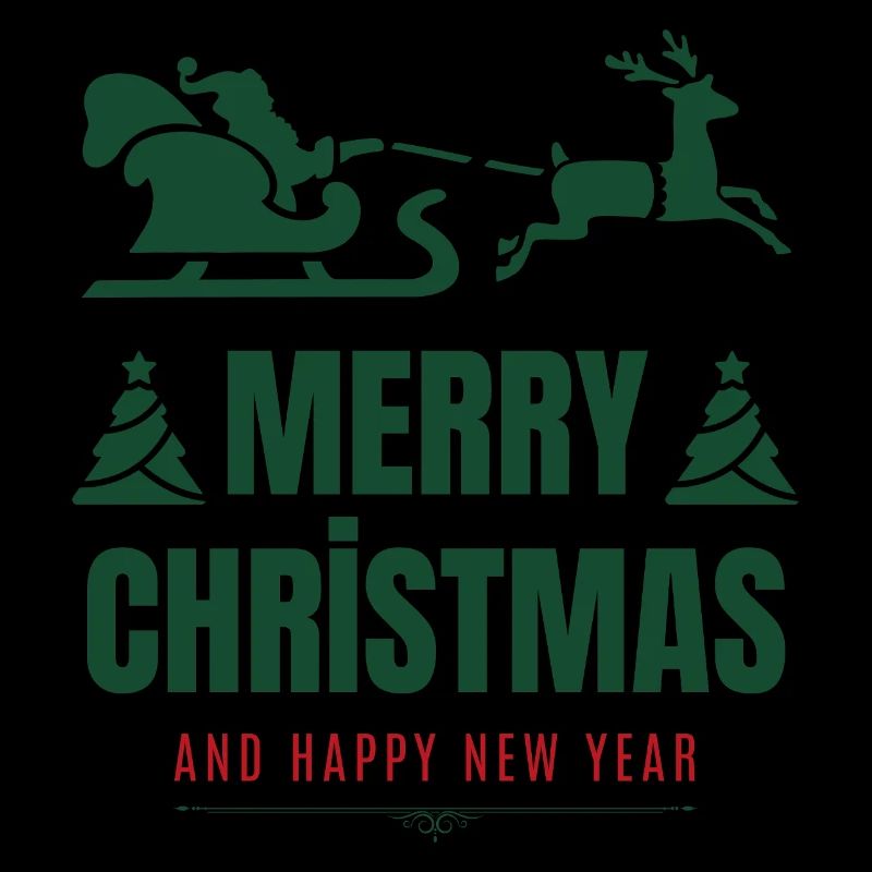 MERRY CHRISTMAS – Festliches Design