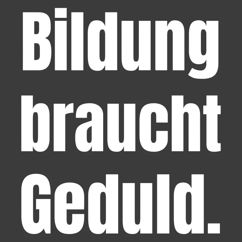 Education needs patience