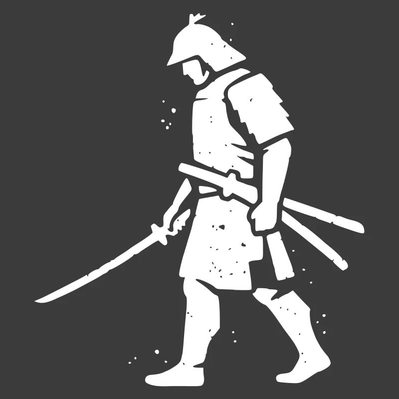 Wandering Ronin Samurai Hat Vector