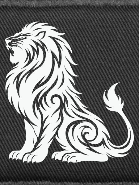 Tribal Löwe Silhouette