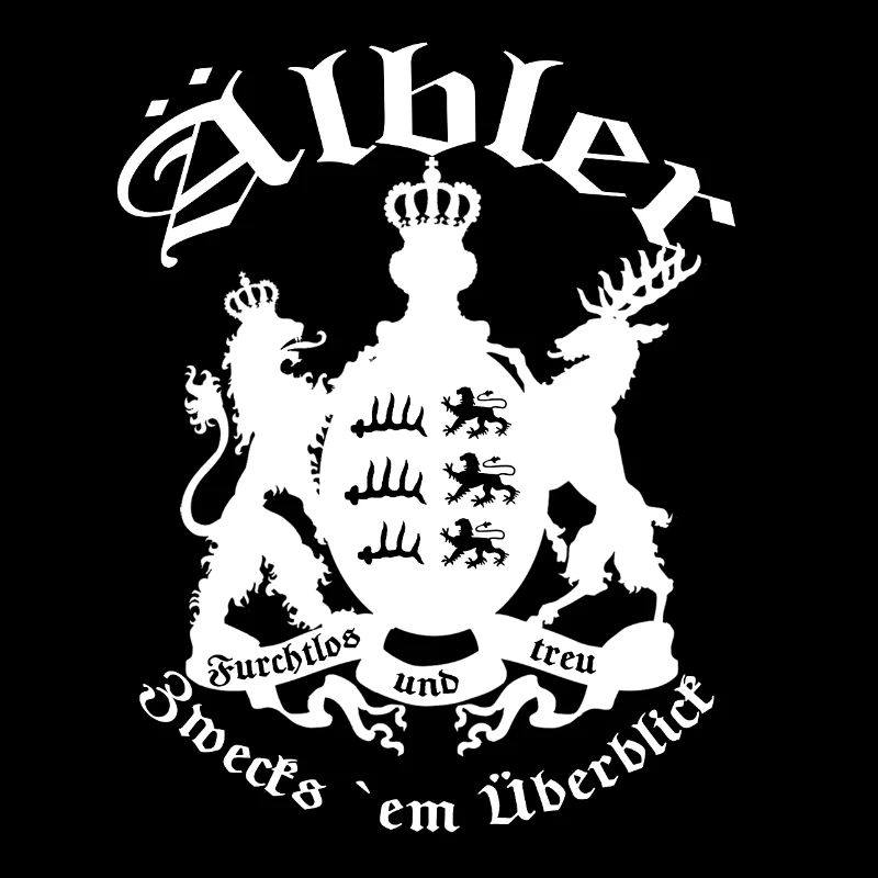 ÄLBLER ZWECKS ´EM ÜBERBLICK - WHITE FONT