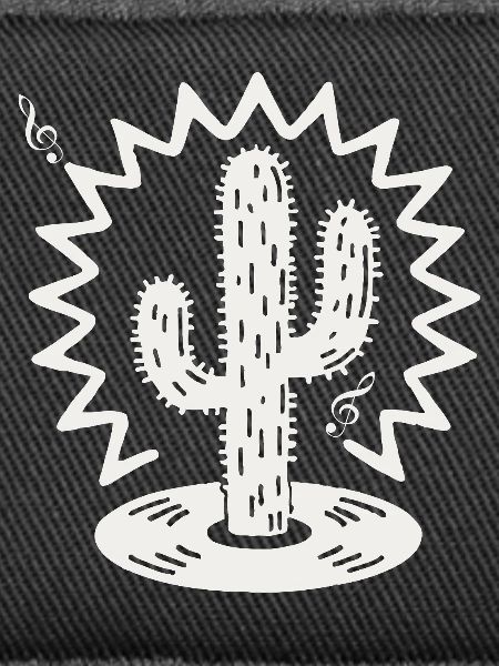 Cactus Serenade Silhouette