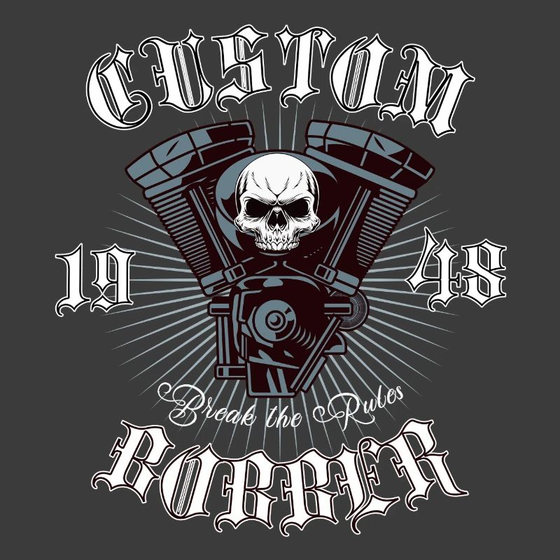 Bobber Chopper Motorcycle Design