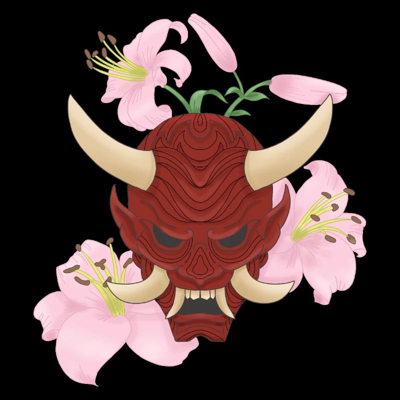 Oni x Lys roses