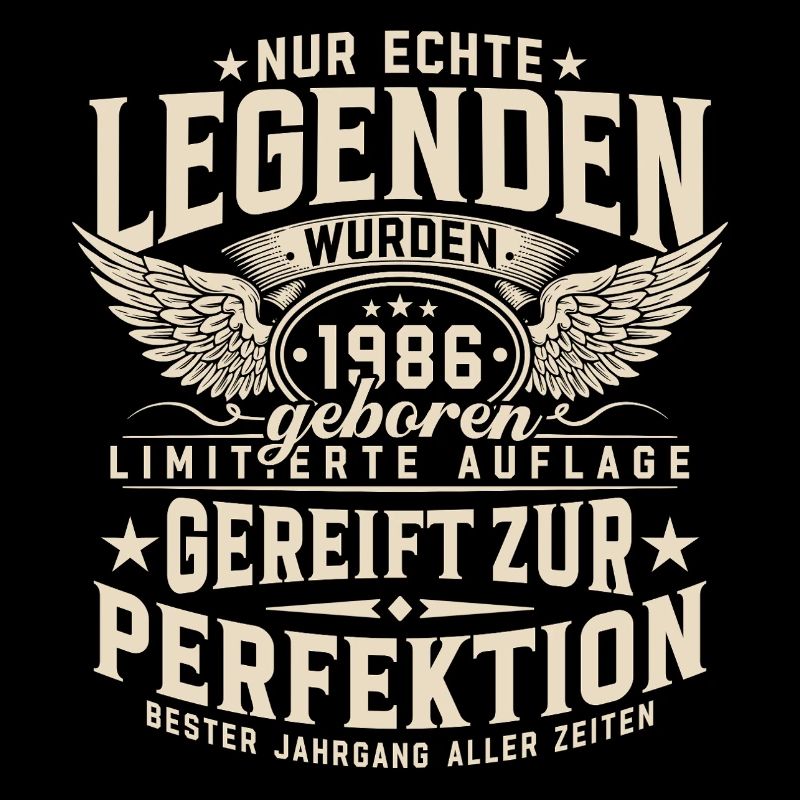 Legenden wurden 1986 geboren