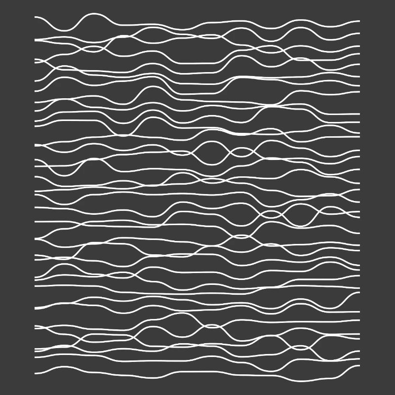 Wavy Line Echoes Pattern