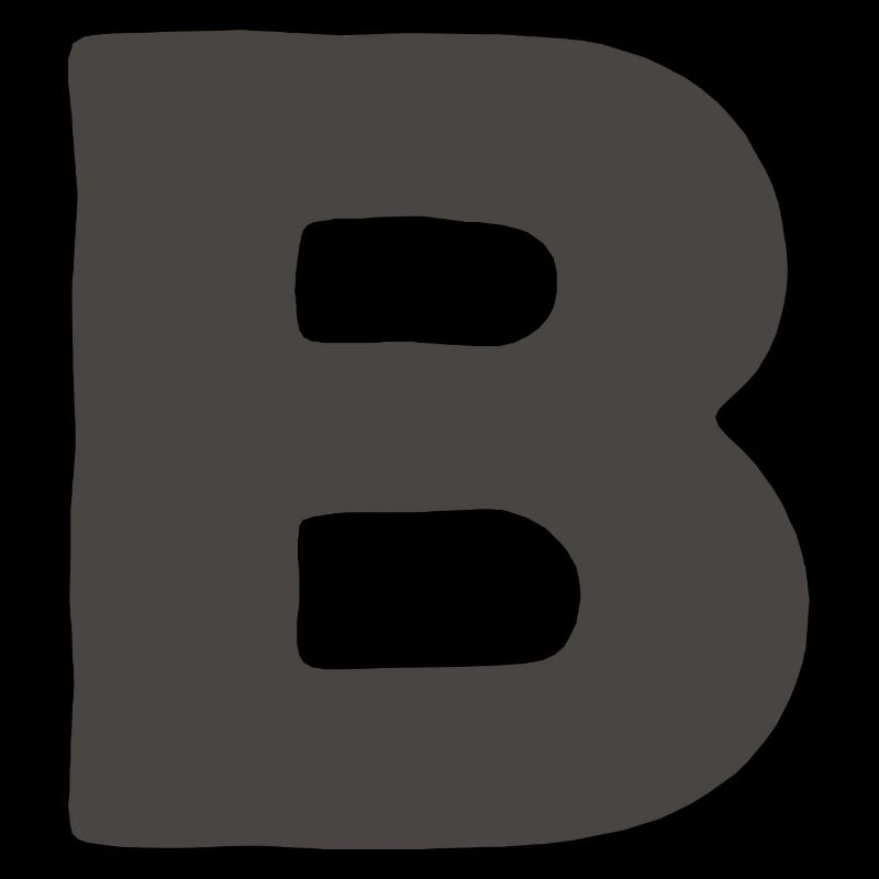 Minimal Letter A Bold Monogram Typography