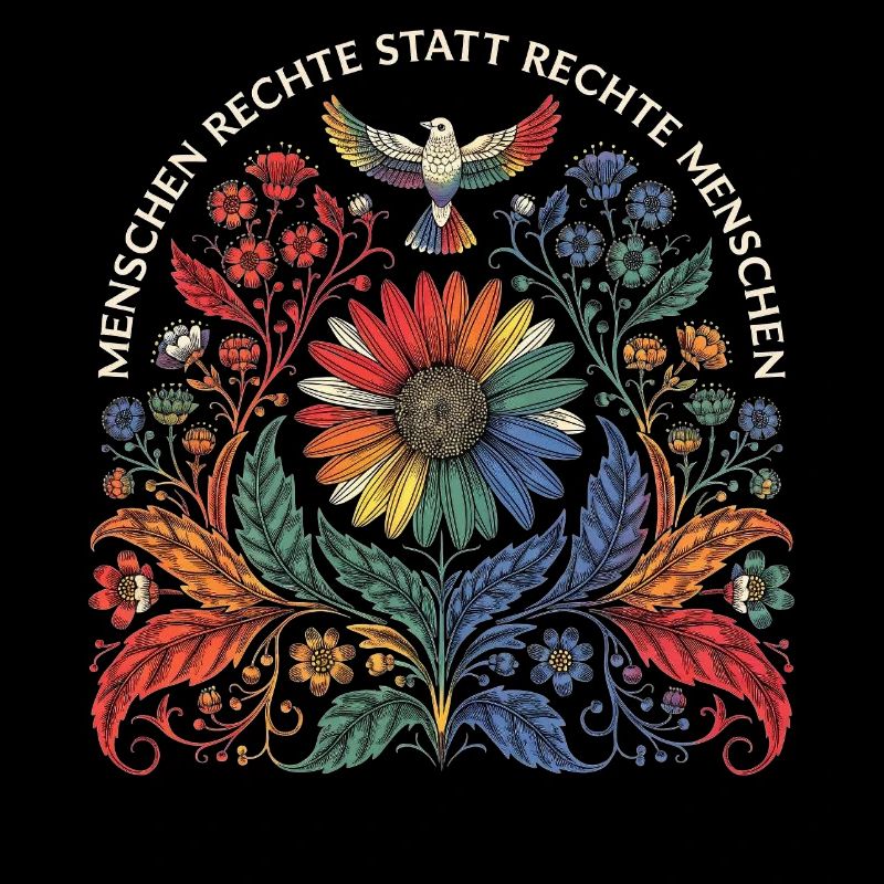 Menschenrechte statt Rechte Menschen Statement