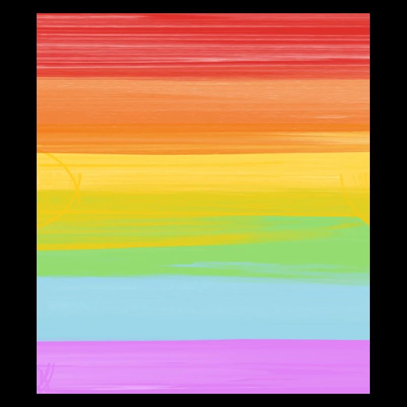 Aquarell Regenbogen – LGBTQ Pride