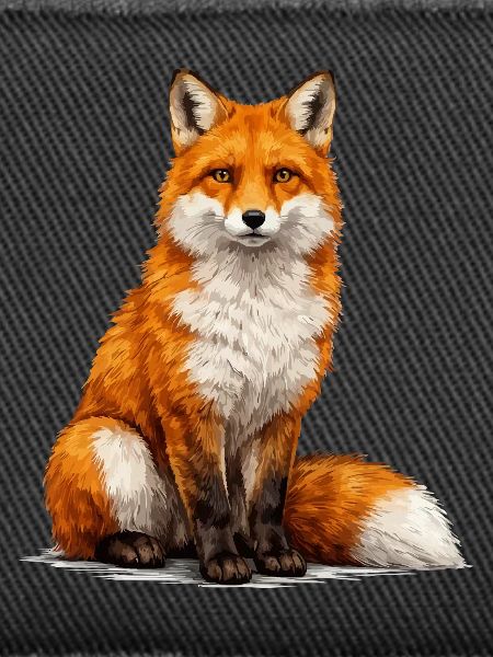 Fuchs Illustration Farbspiel