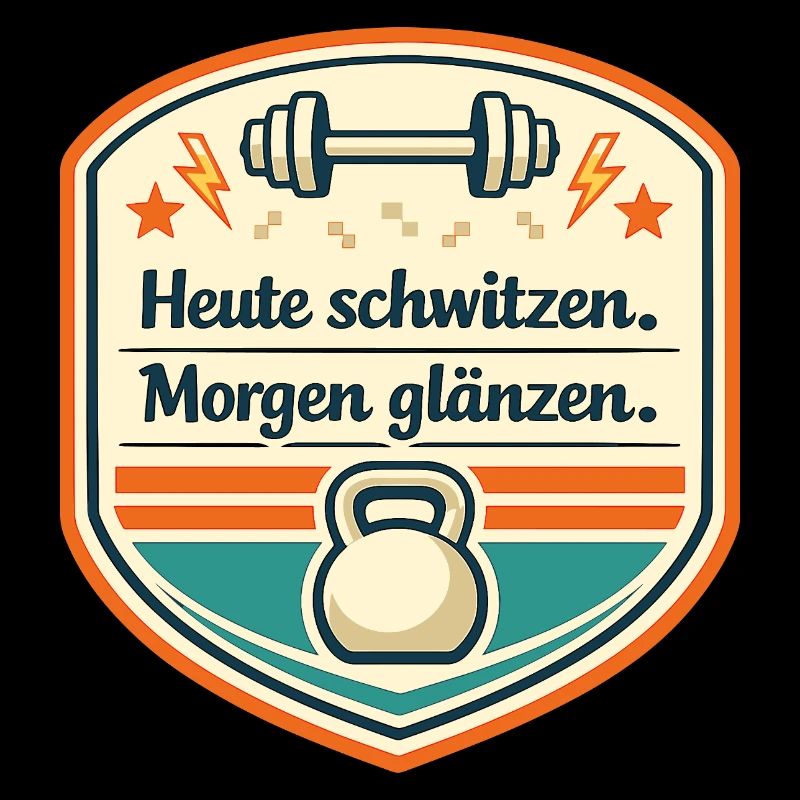 Heute schwitzen, Morgen glänzen