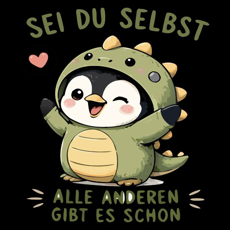 Sei du selbst - Pinguin