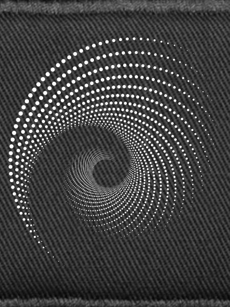 Spiral Dot Galaxy Print