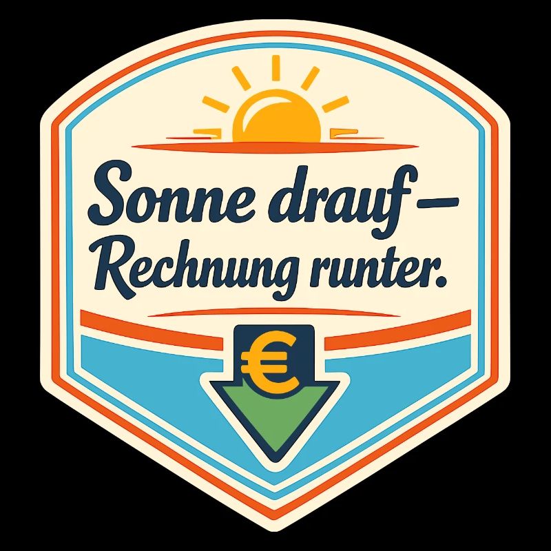 Sonnen Sparbadge – Rechnung runter