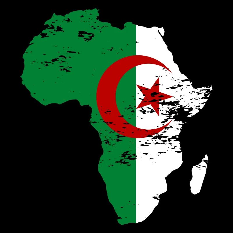 Algeria Flag Africa
