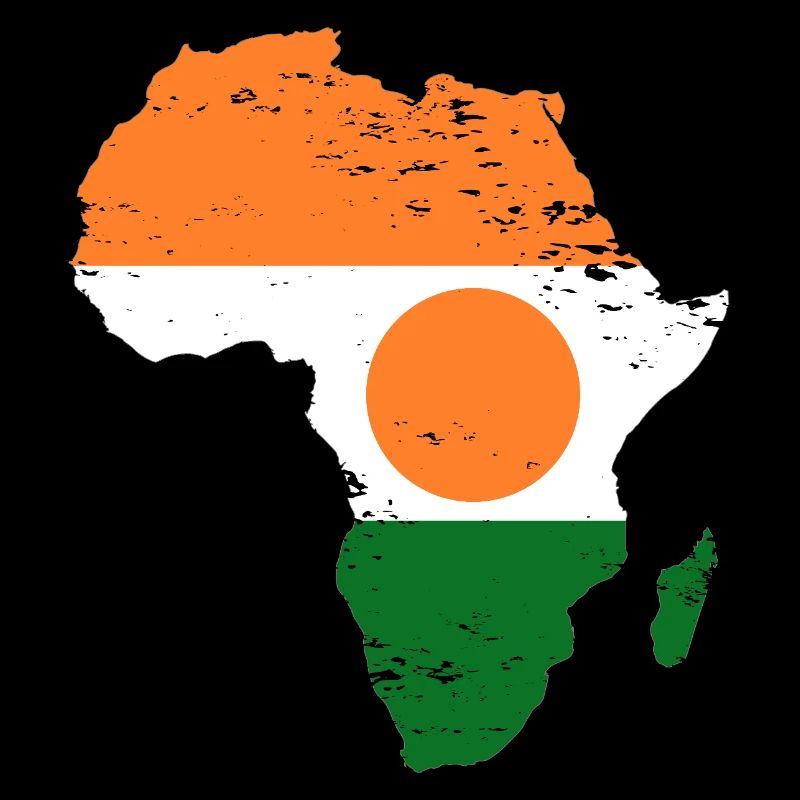 Niger_Flagge_Afrika_used