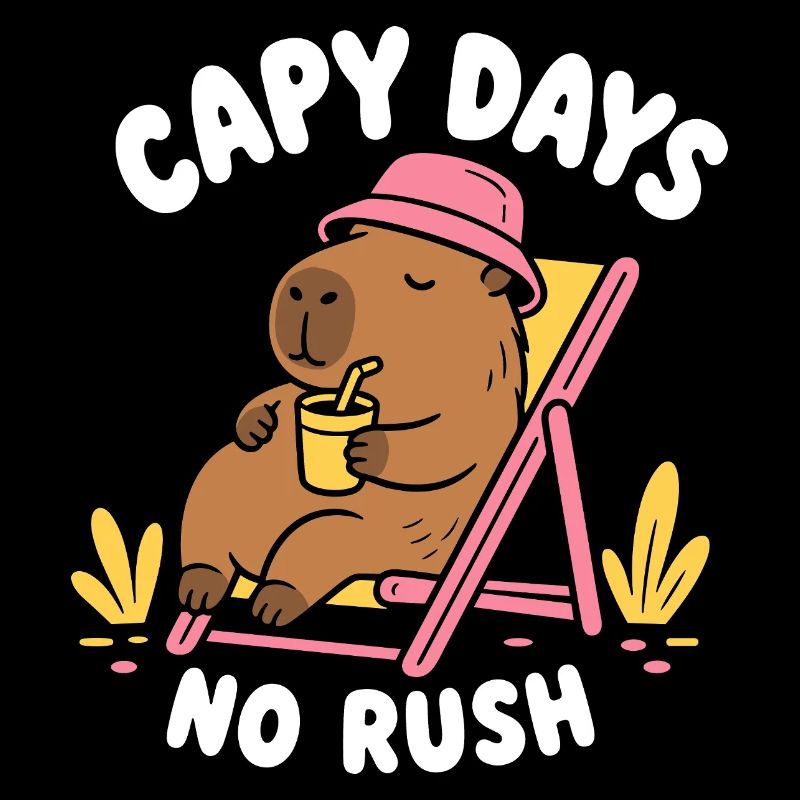 Journées de capy sans précipitation Capybara