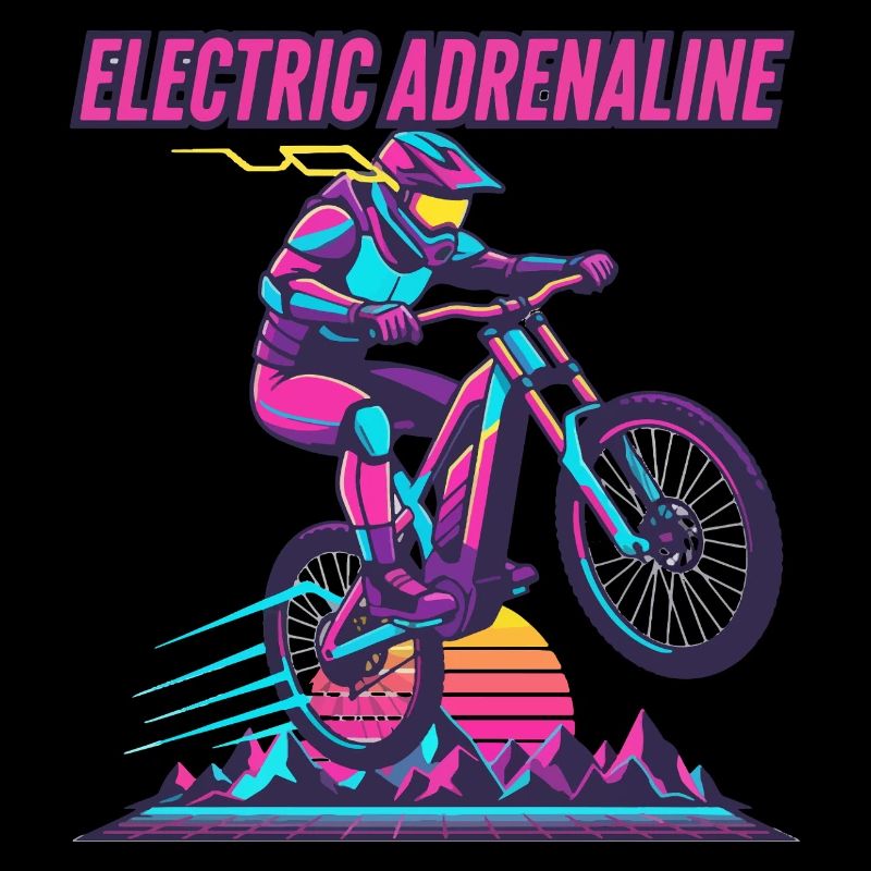 Electric Adrenaline Synthwave E-MTB