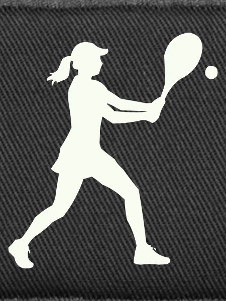 Tennis Player Silhouette