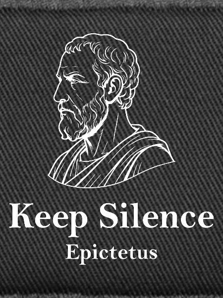 Epictetus Silence quote 