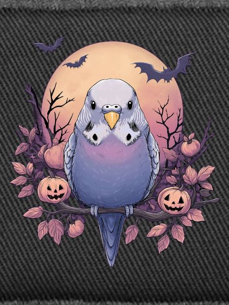 Wellensittich Halloween