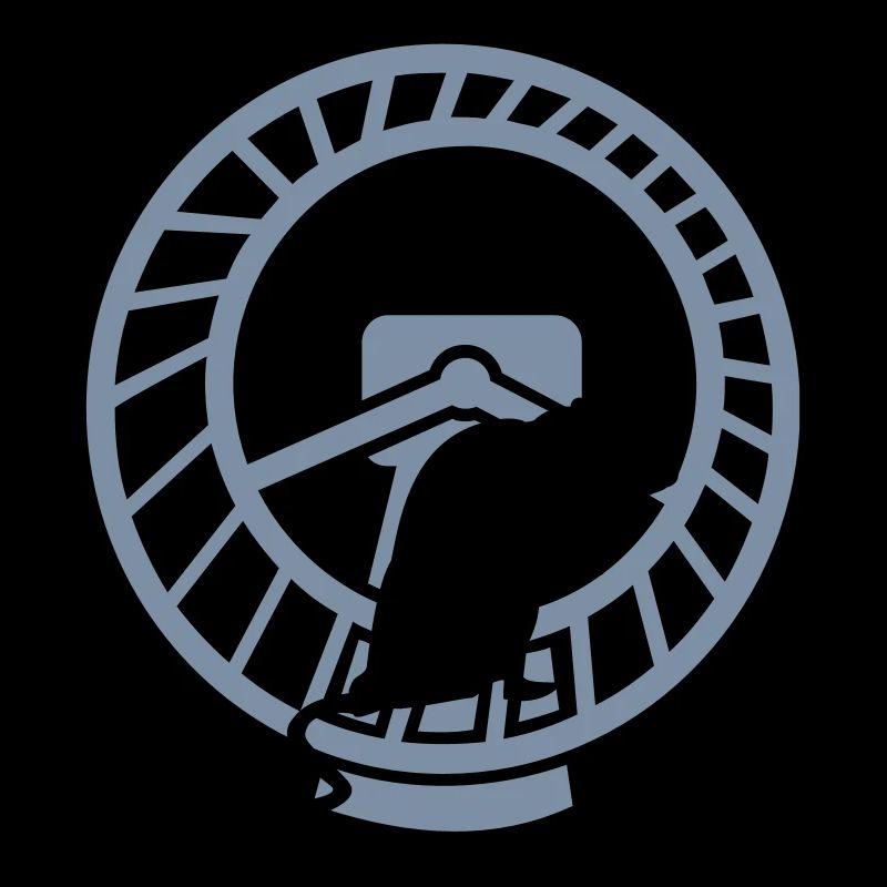 rat dans le tapis / rat in a wheel (2c)