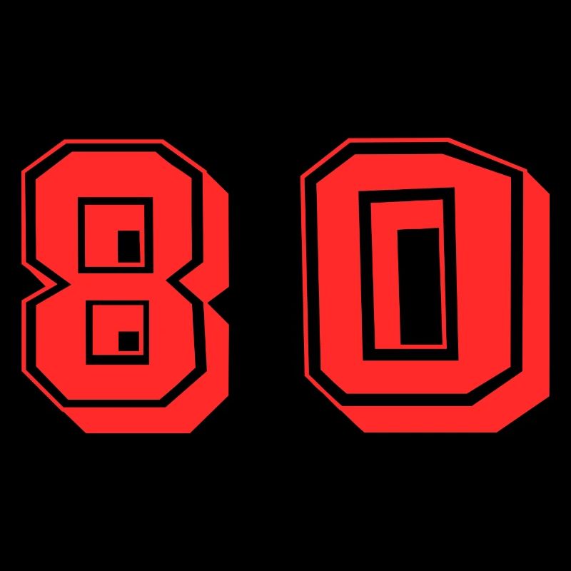 80 ANS. 80e ANNIVERSAIRE. ANNIVERSAIRE 80 ANS. 80