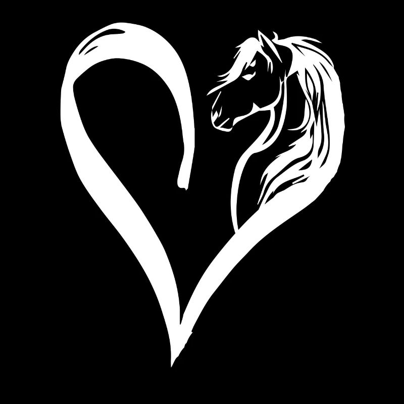 Le cavalier sur son cheval est digne d'honneur