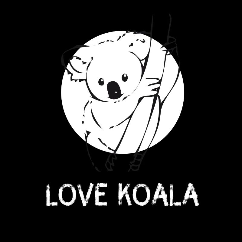 koala Bär niedlich Zeichnung Baum Australien funny