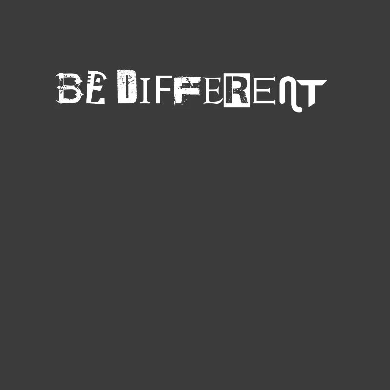 Être différent d'autres différents différents