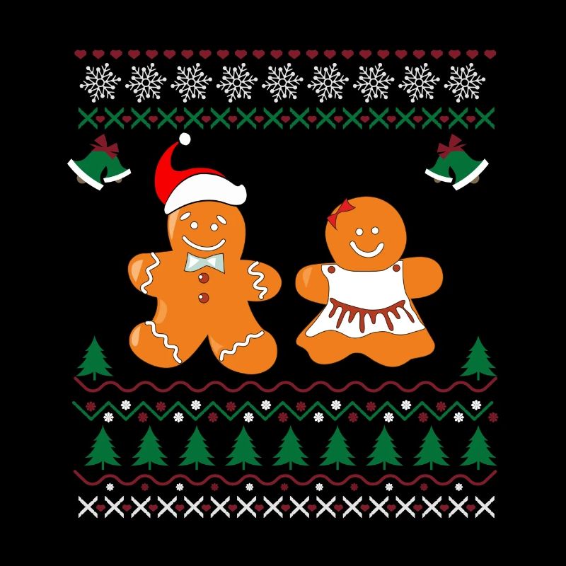 Gingerbread Ugly Christmas Weihnachten Geschenk