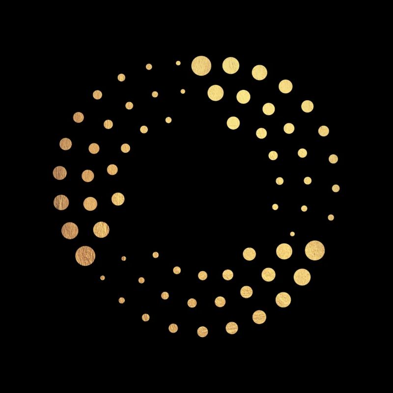 golden dots